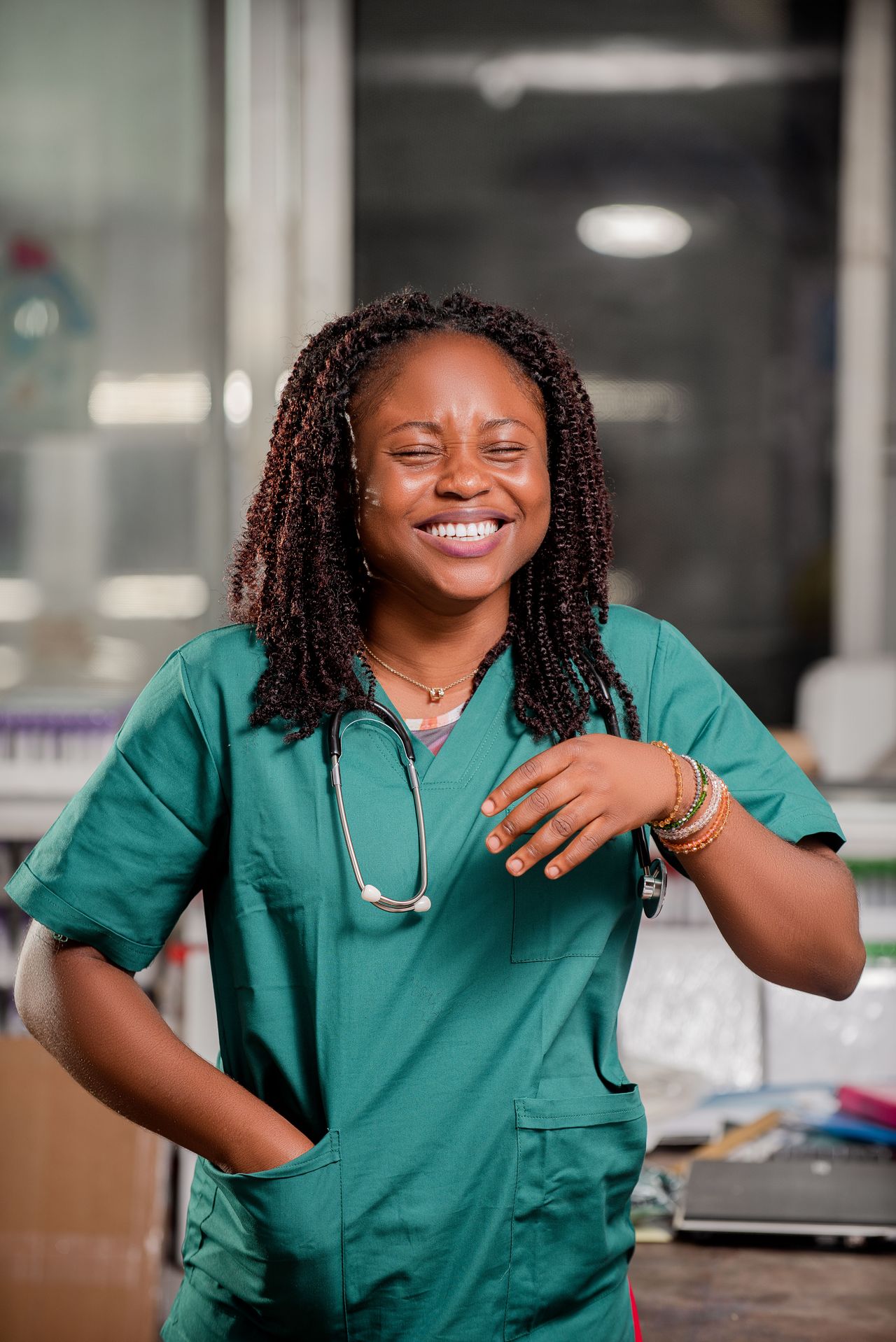 Healthcare professional using GraitCare